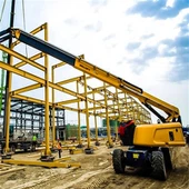 디젤 소형 텔레스코픽 붐 리프트